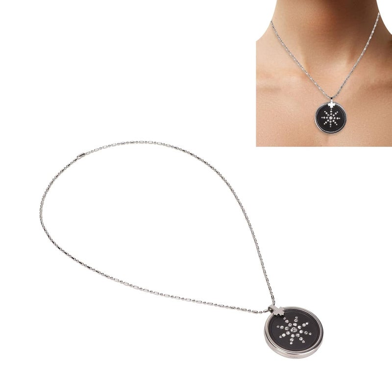 woobles Fashionable Negative Ion Energy Stone Pendant, Volcanic Stone Pendant, Necklace Promote Blood Circulation and Accelerate Metabolism for Health Care - Image 5
